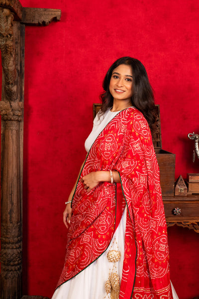 WHITE LEHENGA SET