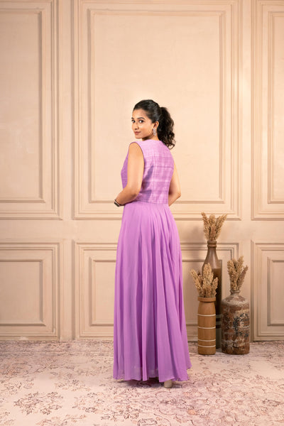 LAVENDER INDOWESTERN SET