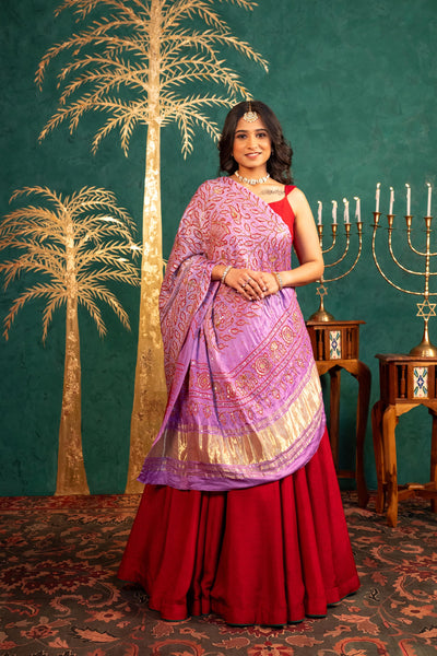 MAROON LEHENGA SET