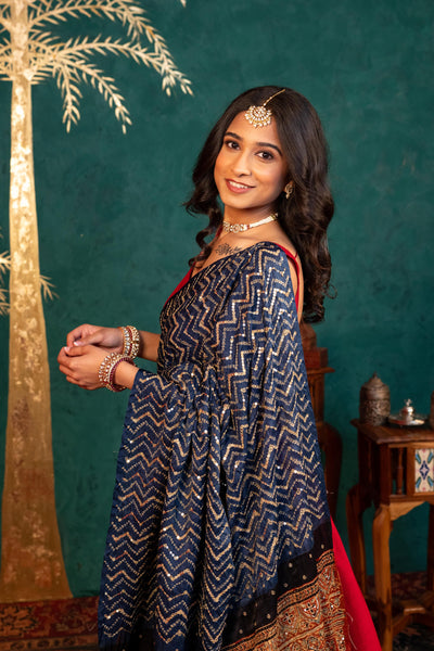 MAROON LEHENGA SET
