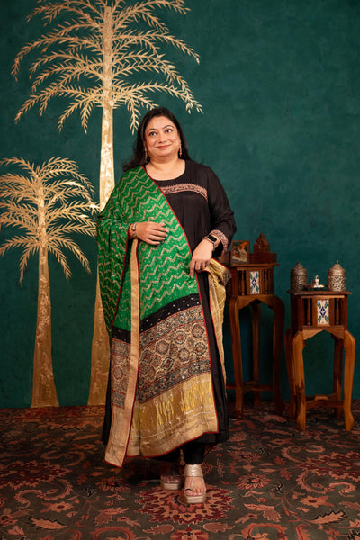 BLACK ANARKALI SET