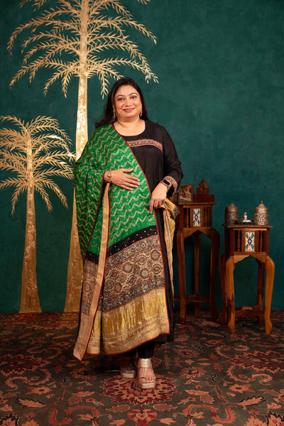 BLACK ANARKALI SET