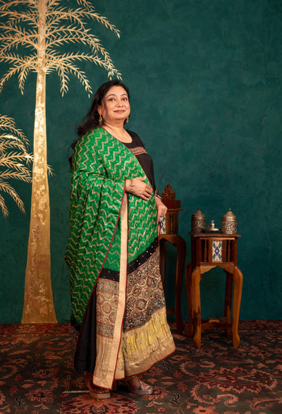 BLACK ANARKALI SET