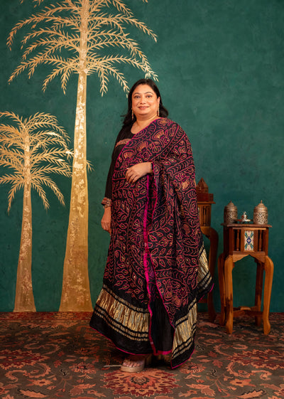 BLACK ANARKALI SET