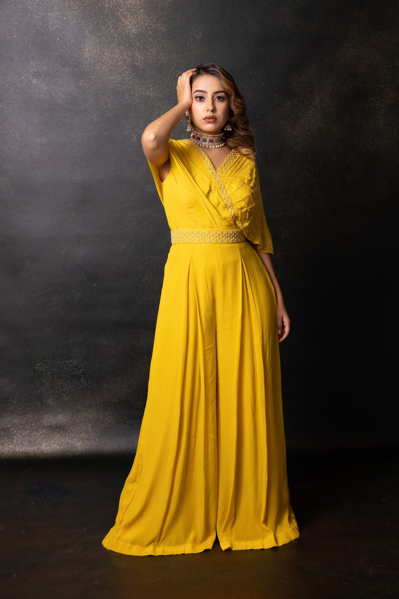 Dandelion yellow jumpsuit