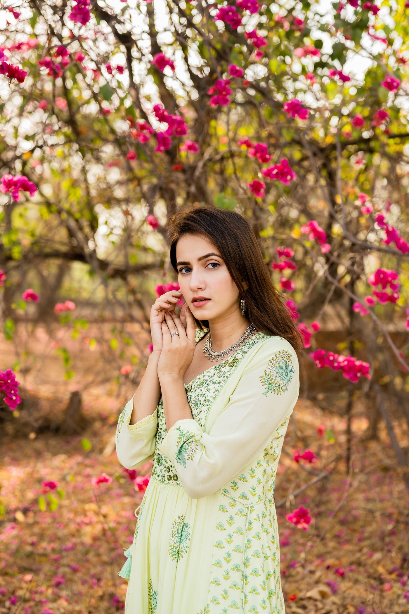 Citrine yellow kurta